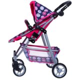 Woopie royal kolica za lutke, podesivo sjedalo, 4 kotača | shoptok.hr