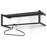 Spinder Design Crna metalna zidna vješalica s policom Smooth – | shoptok.hr