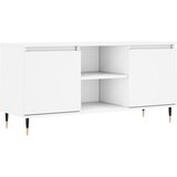 Maison Chic TV omarica - TV stojalo - Televizijska omarica bela 104x35x50 cm inženirski les, (21702021) | Shoptok.si