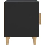  Nočna omarica črna konstruiran les, (20624071) | Shoptok.si