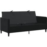SOFA s pohranom Crna 172 x 78 x 87 cm Poliester | Shoptok.si