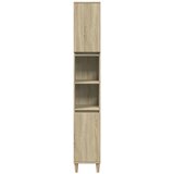  3-dijelni set kupaonskog namještaja boja hrasta sonome drveni | shoptok.hr