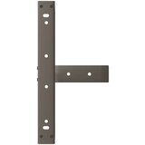  Noge za stolić T-oblika 2 kom Prirodni čelik 40x25x(30-31)cm | shoptok.hr