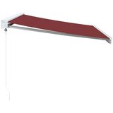 Tenda Ročno zložljiva tenda bordo 350x250 cm | Shoptok.si