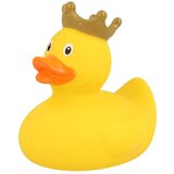 Lilalu patkica - rubber duck with crown - yelow Cene