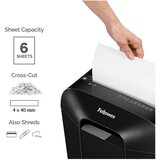 UNIŠTAVAČ DOKUMENTACIJE 6 LISTOVA CROSSCUT POWERSHRED LX25 FELLOWES 4170501 | shoptok.hr