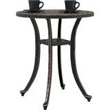  Vrtni stol brončani Ø48x53 cm od lijevanog aluminija | shoptok.hr
