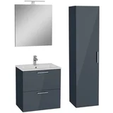 MIASET60ASET Mia 59 x 61 x 39,5 cm kopalniški sestav s stransko omarico