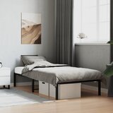 Metalni okvir za krevet crni 90 x 200 cm | shoptok.hr