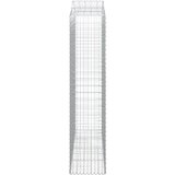  Lučne gabionske košare 4 kom 200x50x220/240cm pocinčano željezo | Eponuda.com