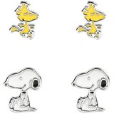 PEANUTS Set naušnica - Snoopy i Woodstock, 2 para Cijene