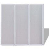 vidaXL 3 Sklopivog paravana za kade 141 x 132 cm | shoptok.hr