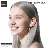  Slušalice Moxom MX-EP100 Type-C bele | Eponuda.com