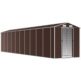  Vrtno spremište smeđe 191 x 895 x 198 cm od pocinčanog čelika | Eponuda.ba