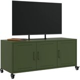 TV ormarić maslinastozeleni 100,5 x 39 x 43,5 cm čelični | Eponuda.ba
