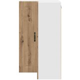 vidaXL Stenska kuhinjska omarica z vrati Umetni hrast 57 x 57 x 100 cm | Shoptok.si