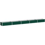  Povišeni vrtni krevet Zelena 400 x 40 x 24 cm | shoptok.hr