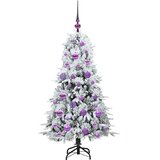  Umjetno božićno drvce s nogom s stalakom Bijelo 120 cm PE i PVC | shoptok.hr