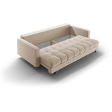 Cosmopolitan Design Bež raztegljiva sedežna garnitura s prostorom za shranjevanje iz tkanine bouclé 222 cm Bali – | Shoptok.si