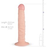 Real Fantasy Scott - realistični dildo s tapado nogami (25 cm) - naravni | Shoptok.si