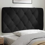  Jastuk za uzglavlje crni 100 cm baršunasti | shoptok.hr