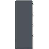 Kabinet za datoteke s ladicama 2 pcs Antracit 44 x 50 x 139 cm | shoptok.hr