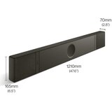 Kef XIO Soundbar u sivoj boji | shoptok.hr