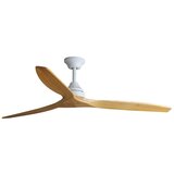 Faro 33728DC - Plafonski ventilator ALO L drvo/bela, prečnik 152 cm, sa daljinskim upravljačem | Eponuda.com