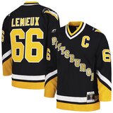 Mitchell And Ness Mario Lemieux Pittsburgh Penguins 1992-93 Blue Line Dark dres u