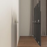  Zidno uzglavlje sivo 127,5x3x80 cm od masivne borovine | shoptok.hr