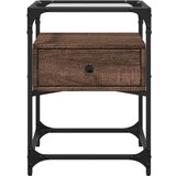  Noćni ormarići 2 kom boja hrasta 40x40x55 cm konstruirano drvo | shoptok.hr