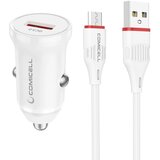  AUTO PUNJAČ SA KABLOM COMICELL SUPERIOR CO-BZ18 18W A703 USB-A NA USB-MICRO BELI *MD *SR Cene