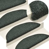 vidaXL Samolepilne preproge za stopnice 10 kosov zelene 56x17x3 cm Cene