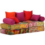  Modularni tabure za 2 osobe od tkanine s patchworkom | shoptok.hr