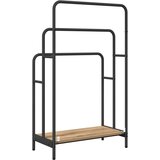vidaXL Stalak za odjeću s policom hrast artisan 60 x 30 x 100.5 cm | shoptok.hr