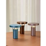 Hübsch Svijetlo siva LED stolna lampa s mogućnosti zatamnjivanja (visina 20 cm) BringMe – | shoptok.hr