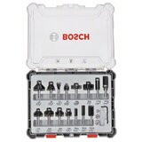 Bosch komplet raznih glodala, 15 komada, držač od 6 mm 15-piece mixed application router bit set Cene