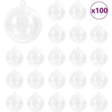 vidaXL Set božičnih okraskov 100 pcs Ø 10 cm | Shoptok.si