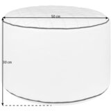  TABURE, tekstil bela | Shoptok.si
