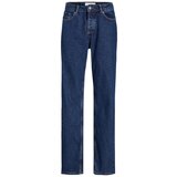 JJXX Hlače Jeans Seoul Straight - Dark Blue Denim Modra | Shoptok.si