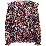 Wallis Bluza modra / oranžna / roza / črna | Shoptok.si