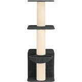 Mačje drvo s sisalnim postoljima za grebanje Tamnosiva 133 cm | Eponuda.com
