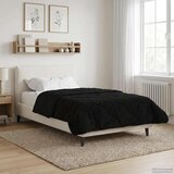  Zimska pokrivača Crna 155 x 220 cm Mikrofibra i teddy flis | shoptok.hr