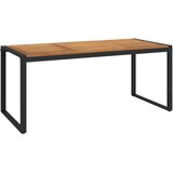  Vrtni stol s U-nogama 180 x 90 x 75 cm od masivnog drva bagrema | shoptok.hr