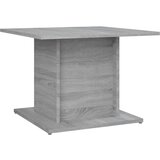 Maison Chic Klubska mizica - kavna mizica - Nizka mizica siva sonoma 55,5x55,5x40 cm iverna plošča, (21752537) Cene