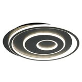 Brilagi LED prigušiva plafonsko svetlo IRIS LED/83W/230V 46x50 cm crna + daljinski upravljač | Eponuda.com