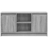  TV ormarić s LED svjetlima boja hrasta 100x34x50 cm drveni Siva | Shoptok.si