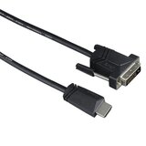 Hama HDMI / DVI priključni kabel 1.5 m 00205018 crna [1x muški konektor HDMI - 1x muški konektor dvi-d] | Eponuda.ba