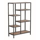 Molarem Home Regal COSTA B - lamelirana ploča - hrast/antracit | shoptok.hr