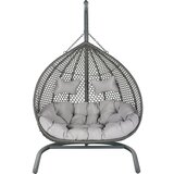 Bessagi Garden Viseč Sedež Bari, Siva, Jeklo | Shoptok.si